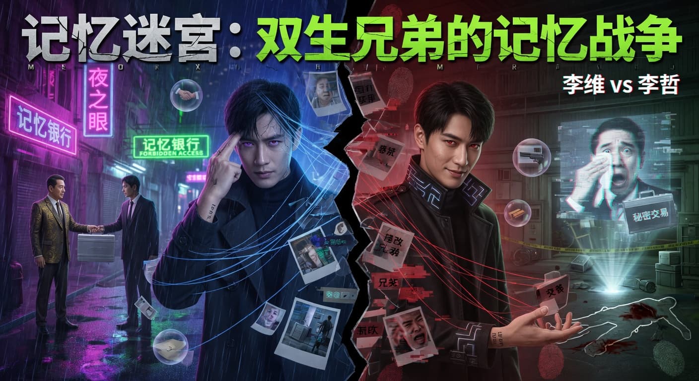 记忆迷宫:双生兄弟的记忆战争 cover art