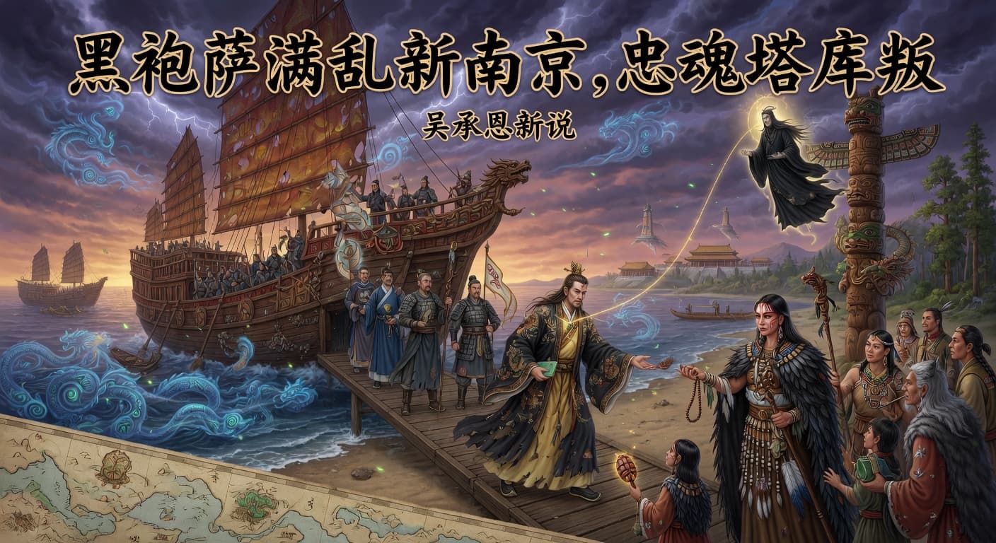 黑袍萨满乱新南京,忠魂塔库叛 cover art